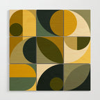 Mid Century 30A Wood Wall Art Gallery Image 1