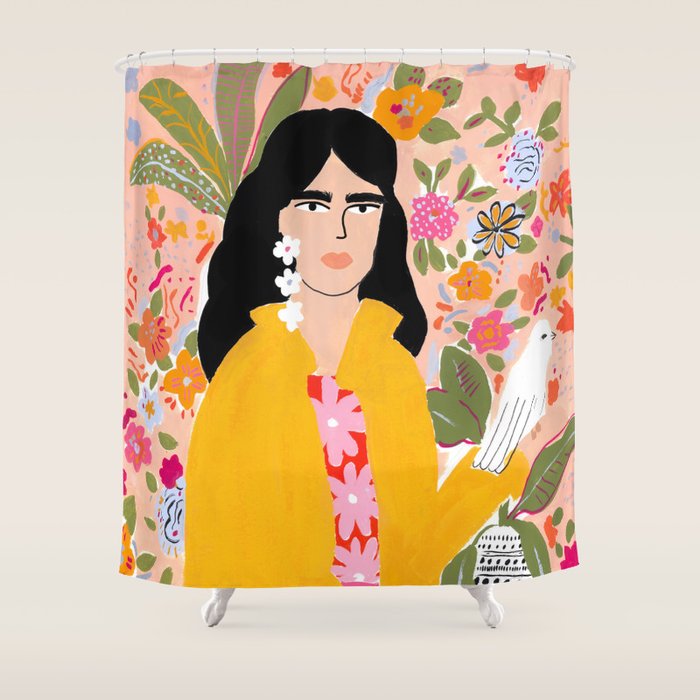 Doves Paradise Shower Curtain Gallery Image 1