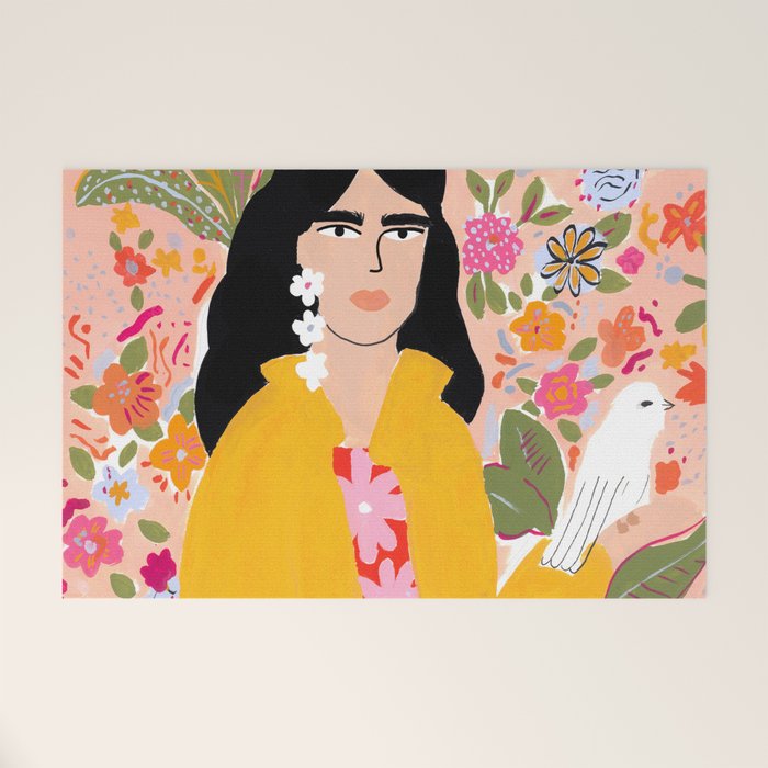 Doves Paradise Welcome Mat Gallery Image 1