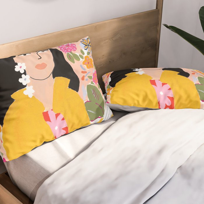Doves Paradise Pillow Sham Gallery Image 2