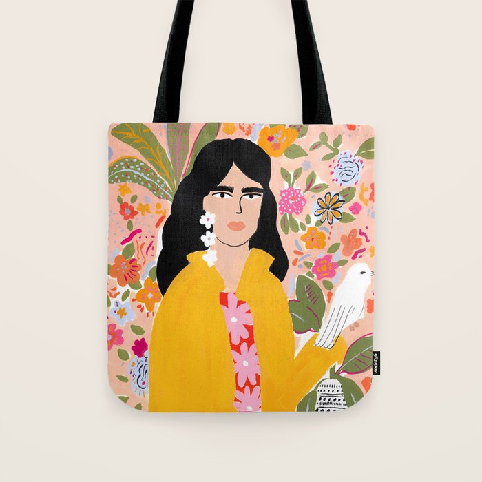 Doves Paradise Tote Bag Gallery Image 1