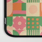 Green and pink tiles Laptop Sleeve Gallery Image 3