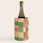 Green and pink tiles Wine Chiller Gallery Image 3