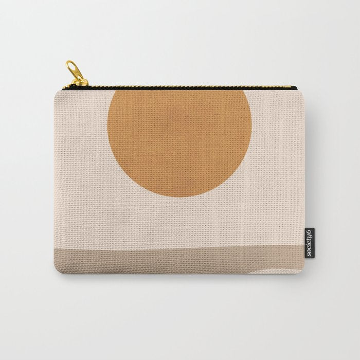 Minimal Abstract Art Landscape 6 Carry All Pouch Gallery Image 1