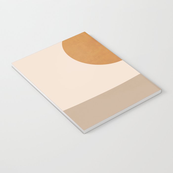 Minimal Abstract Art Landscape 6 Notebook Gallery Image 3