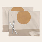 Minimal Abstract Art Landscape 6 Placemat Gallery Image 1