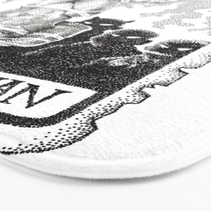 The Hanged Man Tarot Card Bath Mat Gallery Image 3