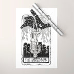 The Hanged Man Tarot Card Wrapping Paper Gallery Image 1