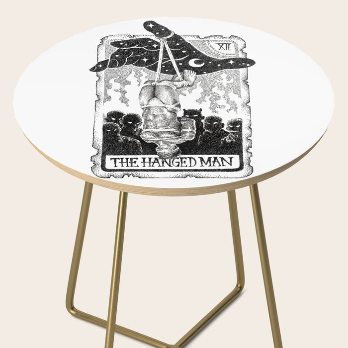 The Hanged Man Tarot Card Side Table Gallery Image 2