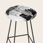 The Hanged Man Tarot Card Stool Gallery Image 2