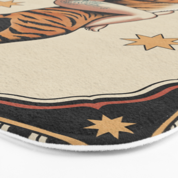 Amazona (tattooed) Bath Mat Gallery Image 3