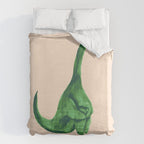 Lonely loch ness monster (loch-li-ness) Duvet Cover Gallery Image 6