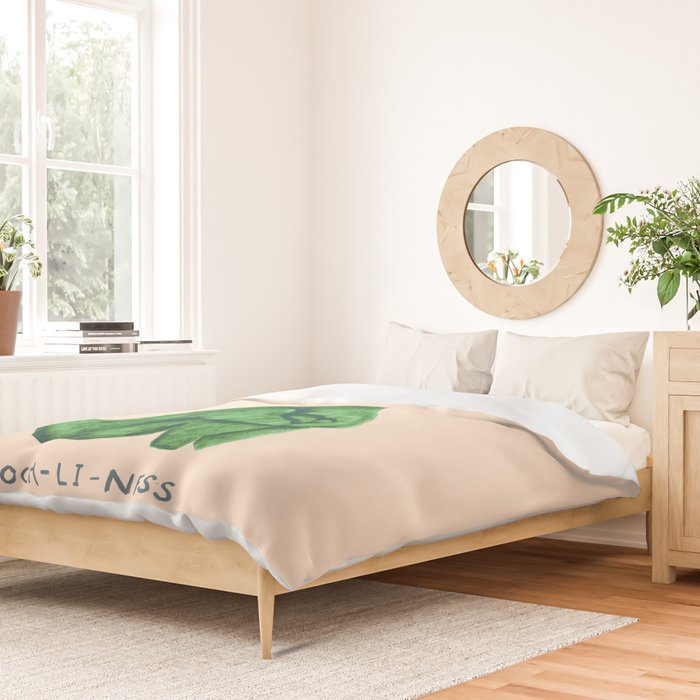 Lonely loch ness monster (loch-li-ness) Duvet Cover Gallery Image 2