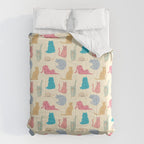 Pastel Cats Pattern Comforter Gallery Image 6