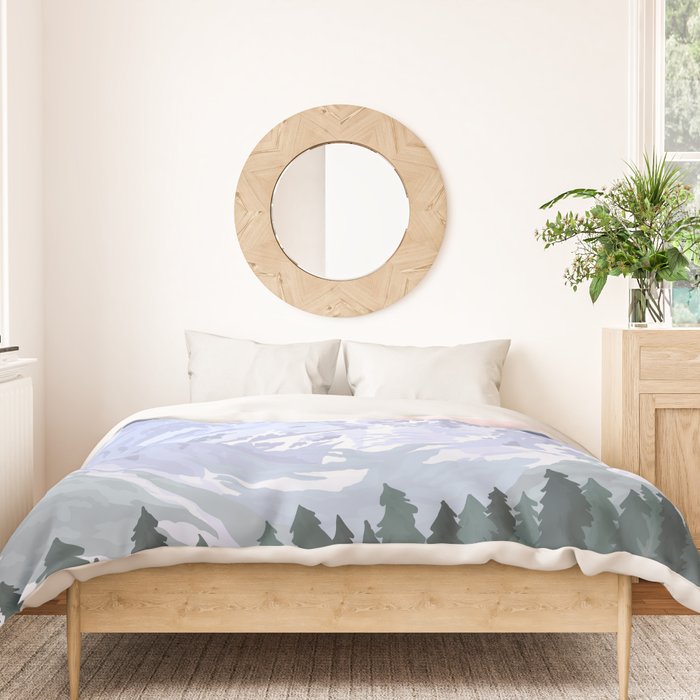 Kings Canyon National Park Duvet Cover Gallery Image 3