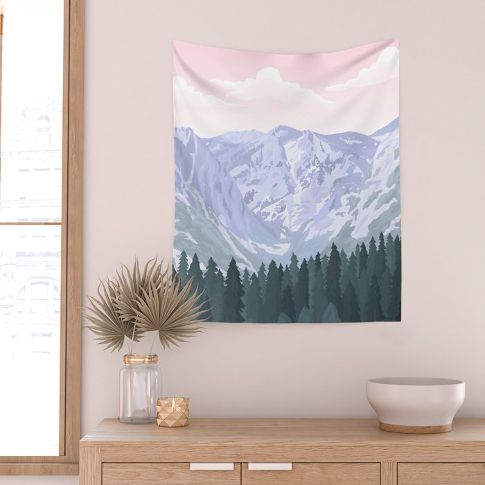 Kings Canyon National Park Wall Tapestry Gallery Image 2
