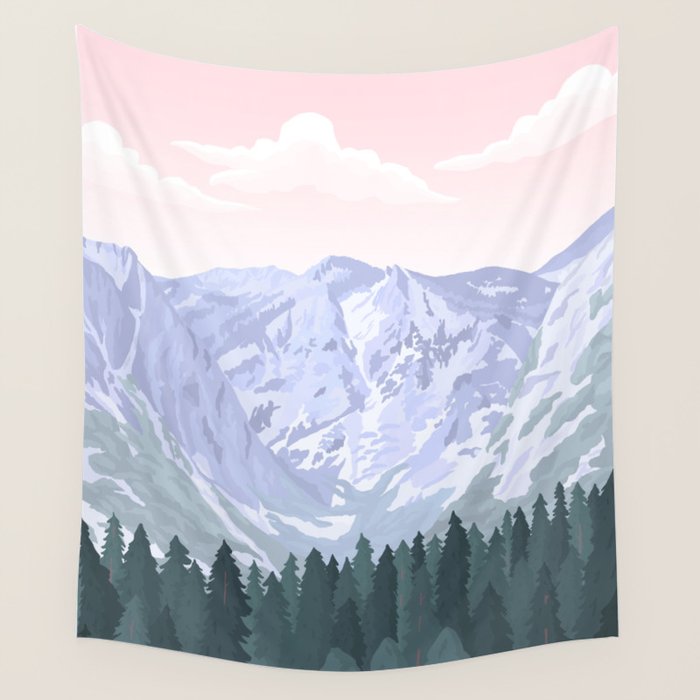 Kings Canyon National Park Wall Tapestry Gallery Image 1