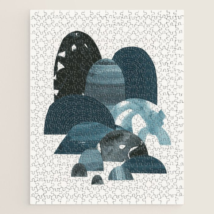 Floating Icebergs Jigsaw Puzzle Gallery Image 1