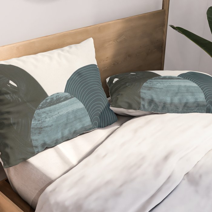 Floating Icebergs Pillow Sham Gallery Image 2