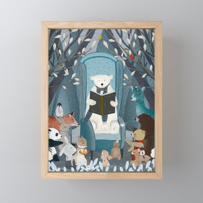 the story book Mini Art Print Gallery Image 1