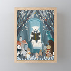 the story book Mini Art Print Gallery Image 1