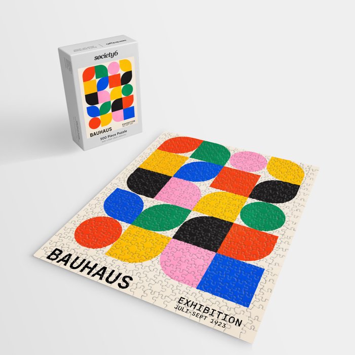 BAUHAUS 06: Exhibition 1923 | Mid Century Series  Jigsaw Puzzle Gallery Image 2