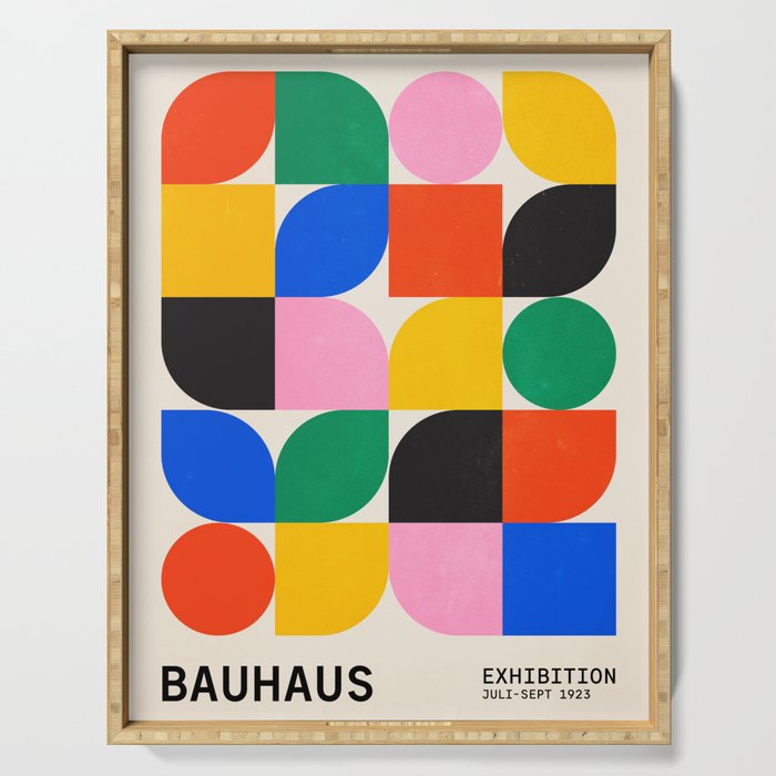 BAUHAUS 06: Exhibition 1923 | Mid Century Series  Serving Tray Gallery Image 1