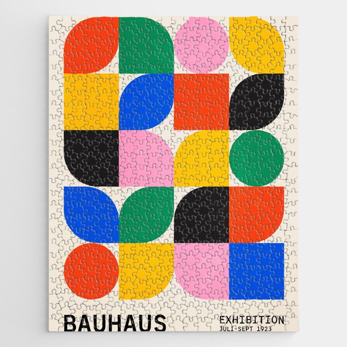 BAUHAUS 06: Exhibition 1923 | Mid Century Series  Jigsaw Puzzle Gallery Image 1
