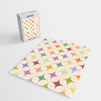 Colorful Festive Mid-Century Sparkles Jigsaw Puzzle Gallery Image 2