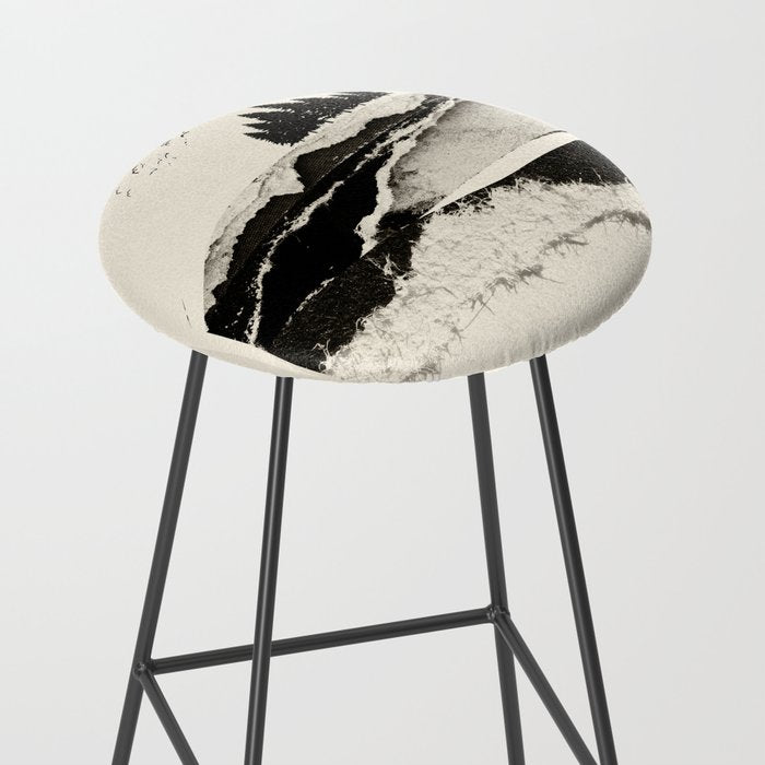 minimal collage/ Landscape Stool Gallery Image 2
