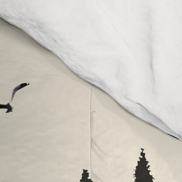 minimal collage/ Landscape Comforter Gallery Image 4