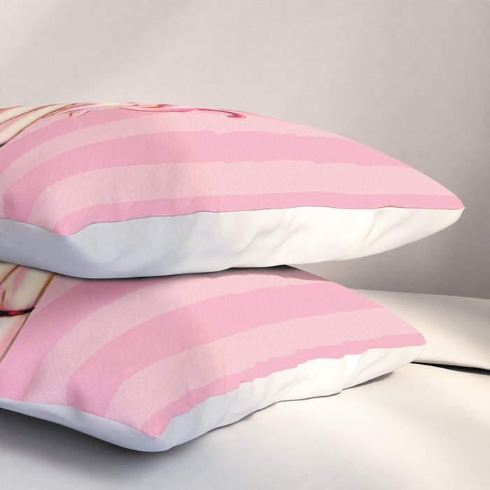 Smitten Kitten Pinup Doll Pillow Sham Gallery Image 3
