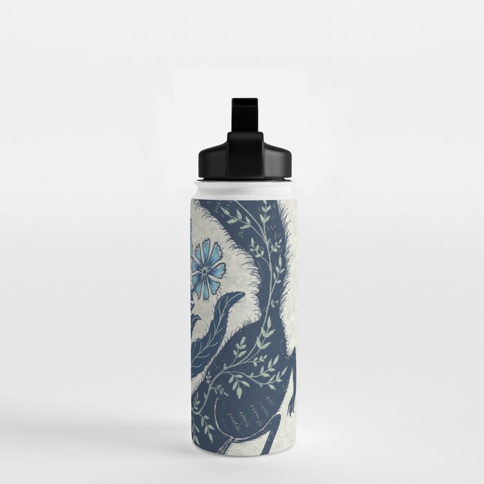 A Fox Chasing Its Tail Water Bottle Gallery Image 2