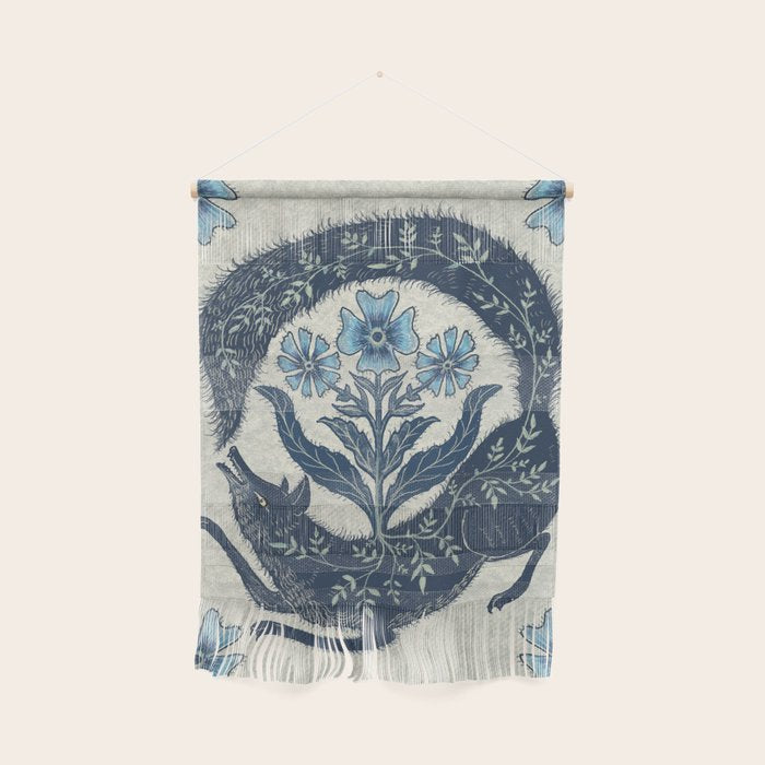 A Fox Chasing Its Tail Wall Hanging Gallery Image 1