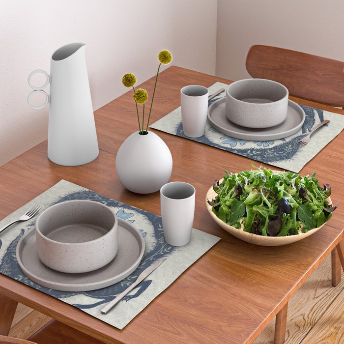 A Fox Chasing Its Tail Placemat Gallery Image 2
