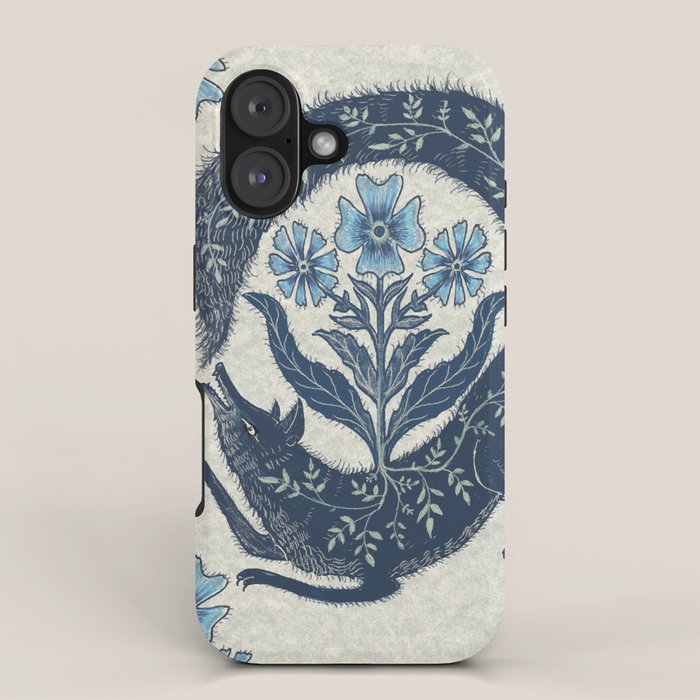 A Fox Chasing Its Tail iPhone Case Gallery Image 1