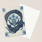 A Fox Chasing Its Tail Stationery Card Gallery Image 2