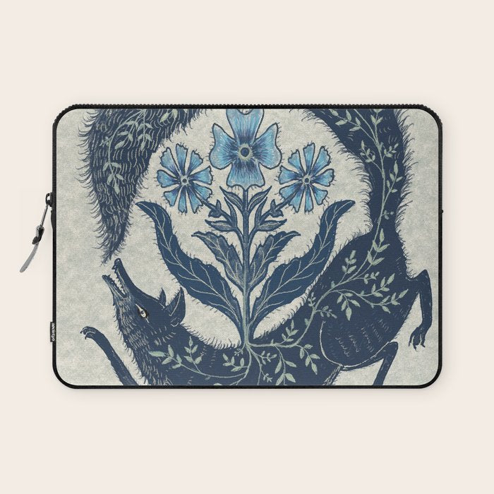 A Fox Chasing Its Tail Laptop Sleeve Gallery Image 1