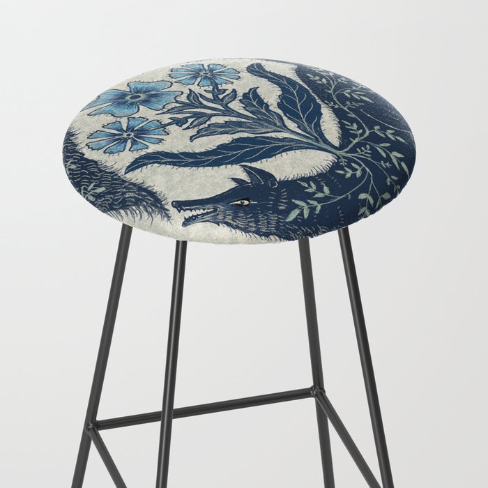A Fox Chasing Its Tail Stool Gallery Image 2
