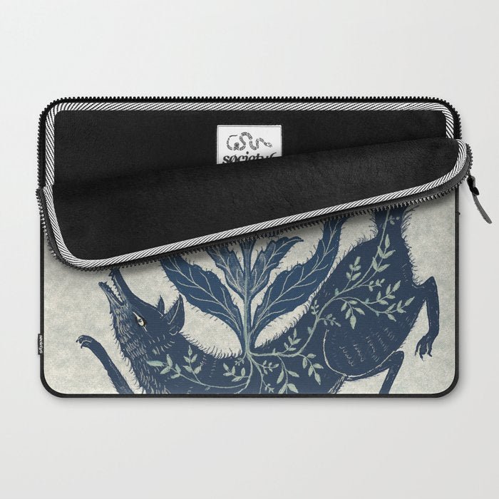 A Fox Chasing Its Tail Laptop Sleeve Gallery Image 2