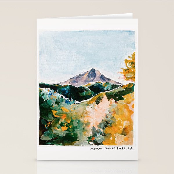 Mount Tam Marin County California Stationery Card Gallery Image 1