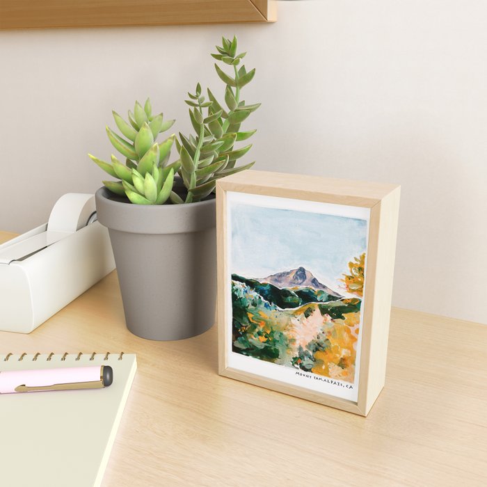 Mount Tam Marin County California Mini Art Print Gallery Image 2