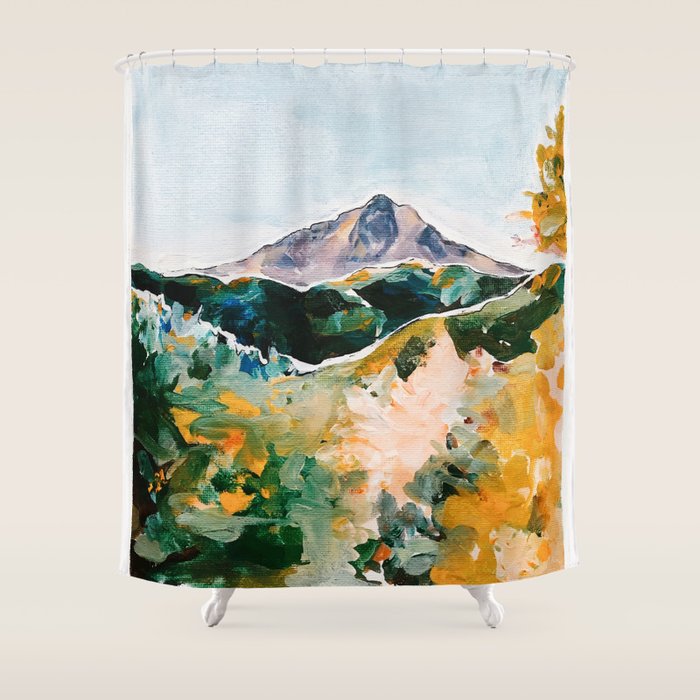 Mount Tam Marin County California Shower Curtain Gallery Image 1