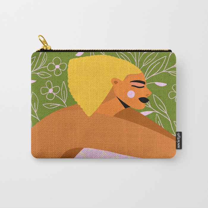 Manifesting Spring Carry All Pouch Gallery Image 1