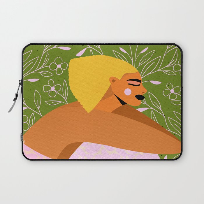 Manifesting Spring Laptop Sleeve Gallery Image 1