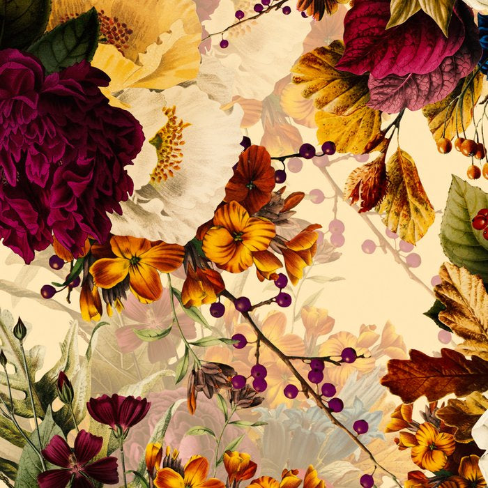 Vintage & Shabby Chic -  Nostalgic Winter Florals Pattern Coffee Mug Gallery Image 2