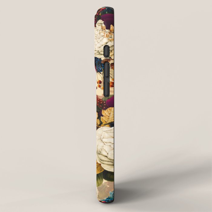 Vintage & Shabby Chic -  Nostalgic Winter Florals Pattern iPhone Case Gallery Image 2