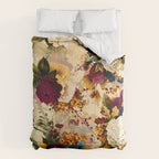 Vintage & Shabby Chic -  Nostalgic Winter Florals Pattern Comforter Gallery Image 6