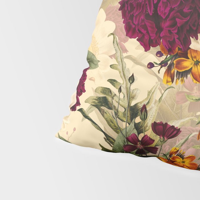 Vintage & Shabby Chic -  Nostalgic Winter Florals Pattern Pillow Sham Gallery Image 4