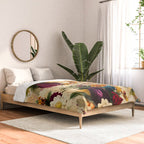 Vintage & Shabby Chic -  Nostalgic Winter Florals Pattern Comforter Gallery Image 2